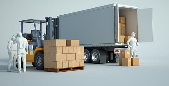 loading truck warehouse Top 1